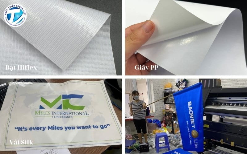 Chất liệu sử dụng làm băng rôn
